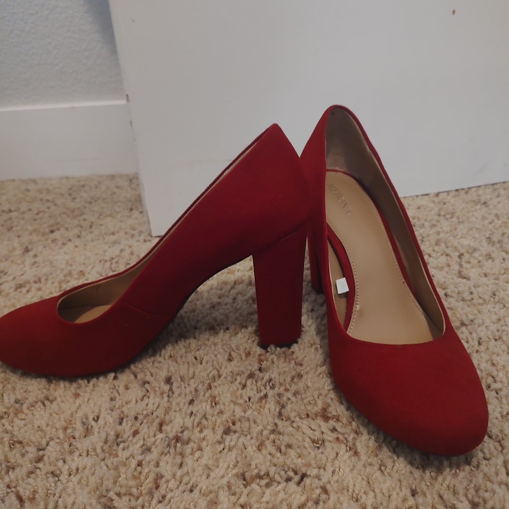 Merona Red Women's Heels